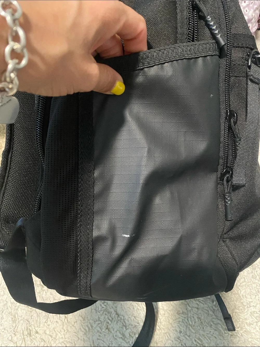 Jordan Black Classic Backpack with Jumpman Logo